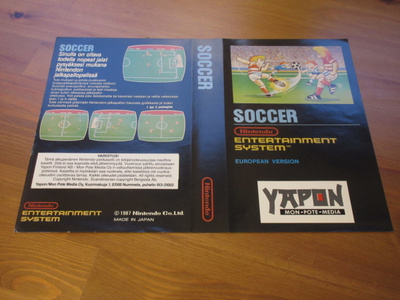 NES: Soccer (Black Box) Yapon-vuokrakansi
