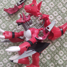 Digimon - Growlmon / WarGrowlmon digivolution figuuri - pikkukuva 3