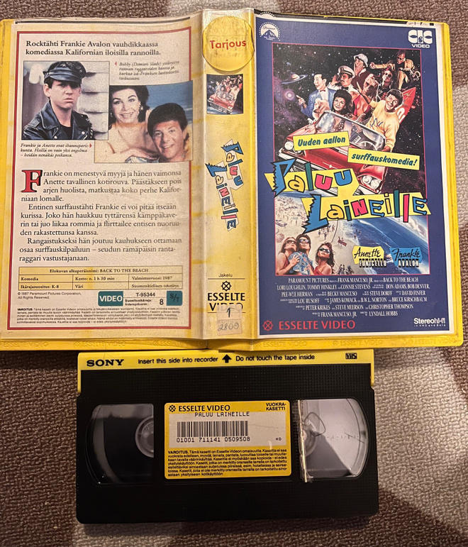 Paluu Laineille vhs