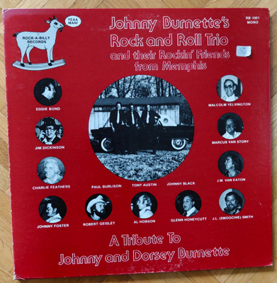 Kokoelma lp: A Tribute to Johnny and Dorsey Burnette