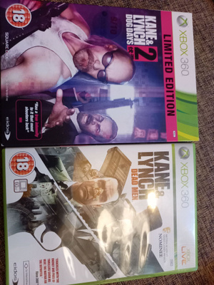 Kane & Lynch 1 & 2 Xbox 360 – 2 pelin paketti