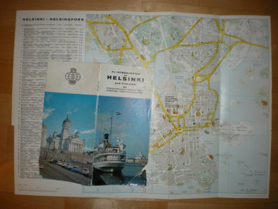 Helsingin opaskartta v. 1963