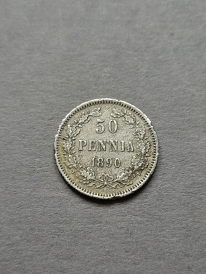 50 penniä 1890