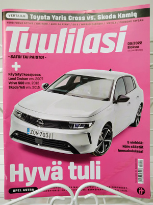 Tuulilasi 9 elokuu 2022
