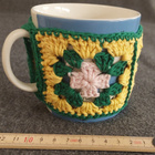 Alina´s Handmade käsin virkattu Mukinlämmitin koriste - pikkukuva 3