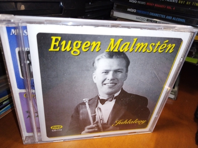 CD EUGEN MALMSTEN :  JUHLALEVY ( SIS POSTIKULU  )