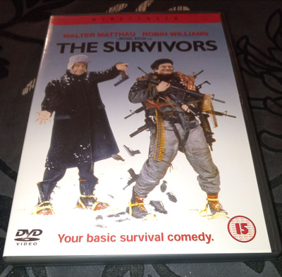 DVD Selviytyjät - Robin Williams FI txt Rare