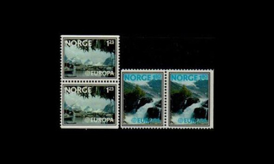 Norja 742-3 ** Europa (1977)