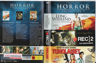 horror collection 3:long weekend/rec 2/tuholaiset (35 603) k