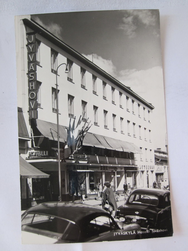 VANHA Postikortti Jyväskylä 1950-l Alkup.Mallikappale