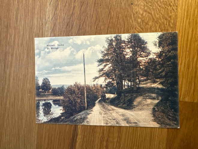 Mikkeli kortti Vaasaan 1915
