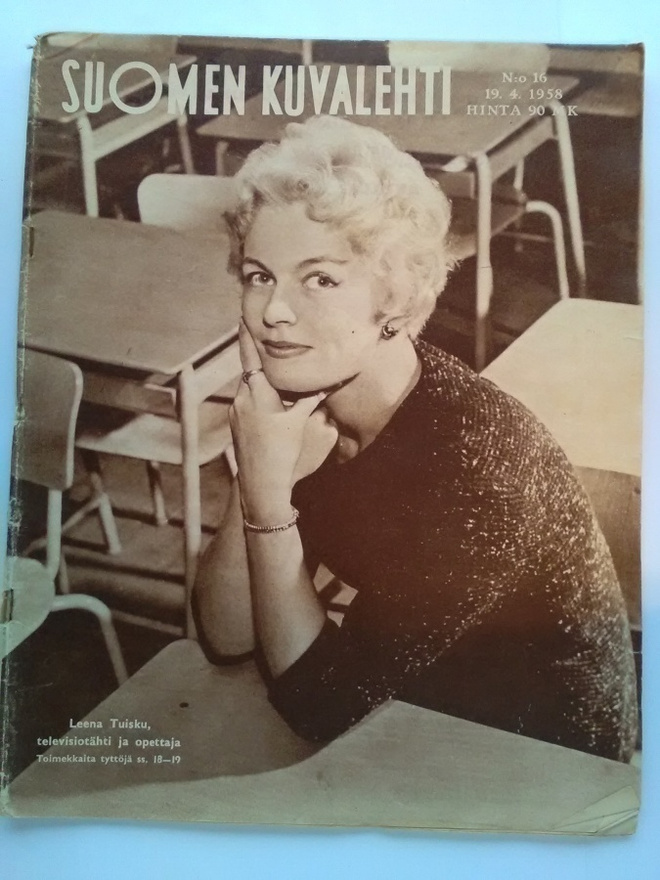 Suomen Kuvalehti No 16 huhtikuu 1958