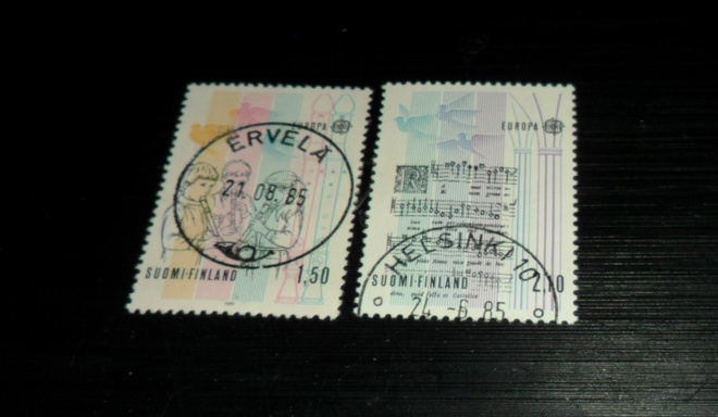LAPE 966-967 LOISTO LEIMATUT EROOPPA-MERKIT  1985