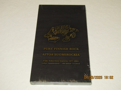 * 5 CD BOX* PURE FINNISH ROCK - AITOA SUOMIROKKIA