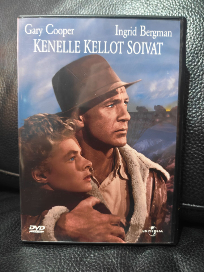 Kenelle kellot soivat (1943) DVD Suomijulkaisu