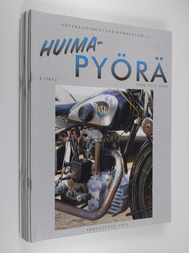 Huimapyörä 2012 : veteraanimoottoripyöräklubi ry:n jäsenl...