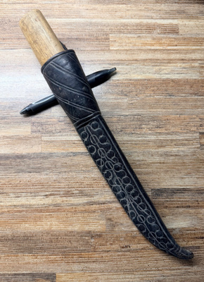 Puukko 36cm iso ”sianpistopuukko” ikivanha!