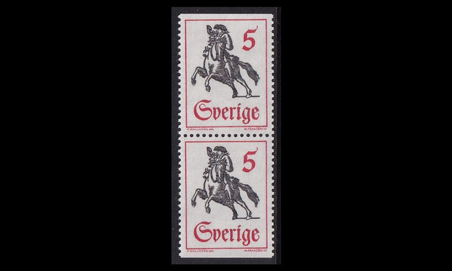 Ruotsi 590DD ** Postiratsumies (1967)