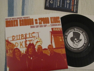 Marky Ramone good cop bad cop 7 45 musta ruotsi 2003