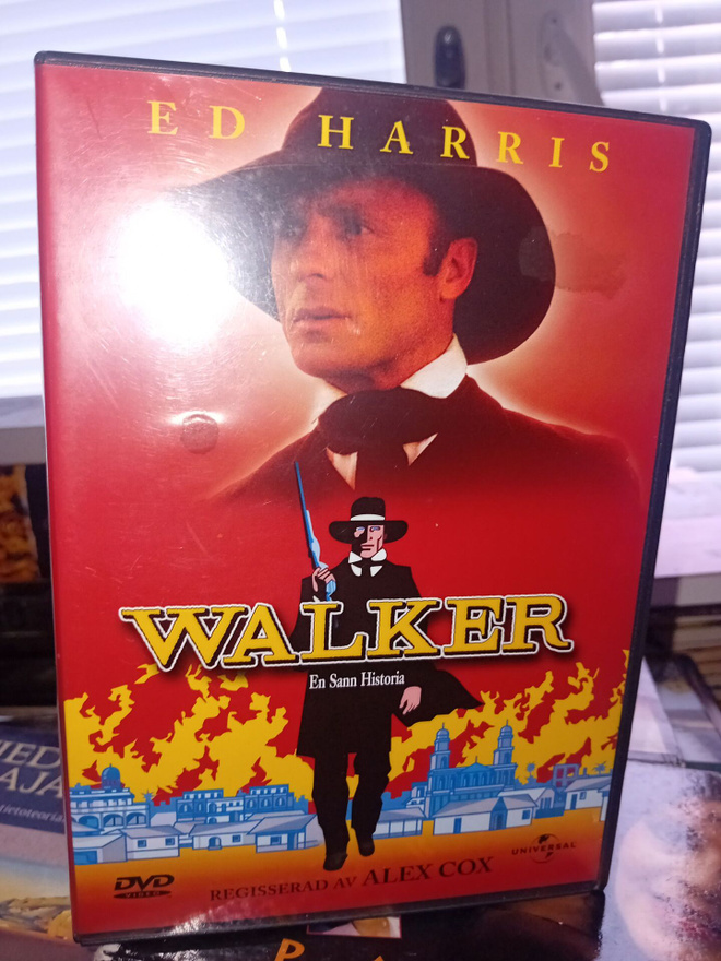 DVD Walker ( ohj. Alex Cox ) SIS POSTIKULU