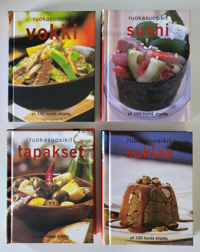 Kolme keittokirjaa, Ruokasuosikit -sarja