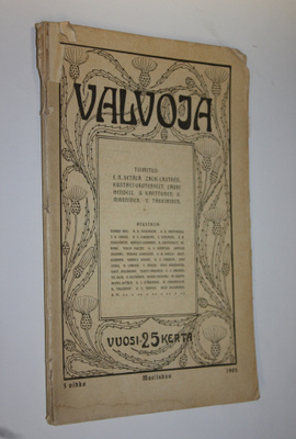Valvoja : 3 vihko, maaliskuu 1905