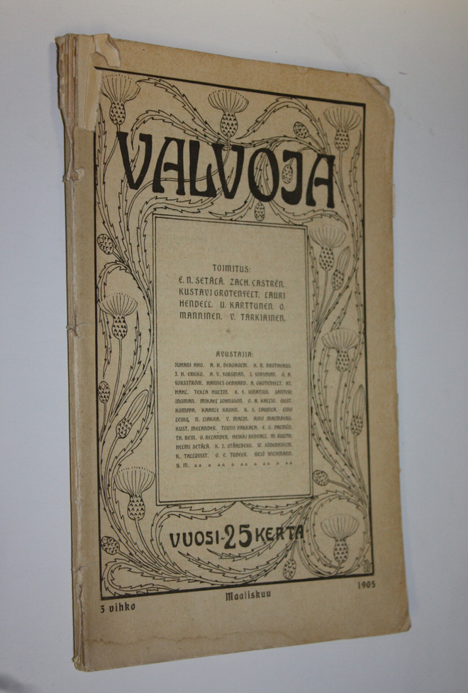 Valvoja : 3 vihko, maaliskuu 1905