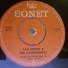 JAN ROHDE & ADVENTURERS:DOIN'THE JENKA/LOVE PORTION NO 9 7"! - pikkukuva 3