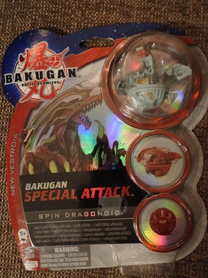 AVAAMATON BAKUGAN SPECIAL ATTACK/SPIN DRAGONOID Paketti