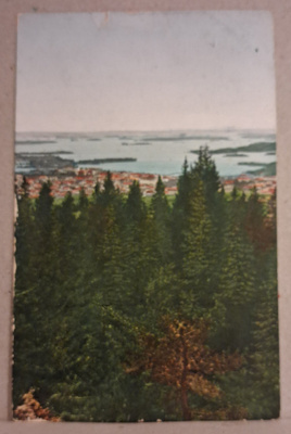 Kuopio: Näköala Puijon mäeltä o (923)