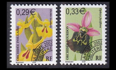 Ranska 2594-5 ** Kukkia ennakkomitätöinti (2002)