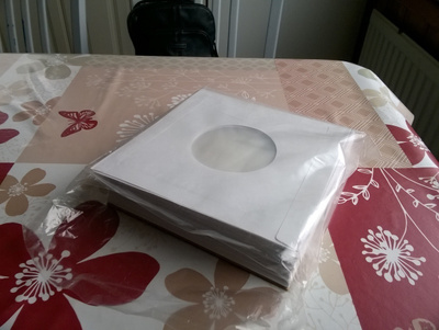 Vinyyli Singlen Suojapussit - 10 KPL