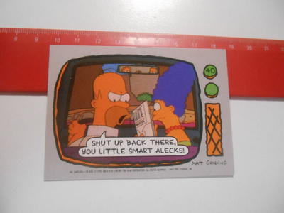 K16 Topps Simpsons purkkakuva # 40