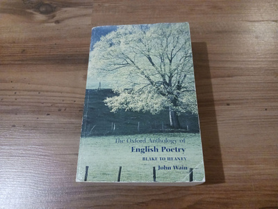 English Poetry Anthology Vol 2 (1750-2000)