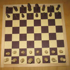 Iso shakkipeli + tammipeli lauta 40x40cm - pikkukuva 2