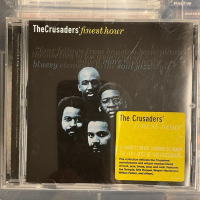 THE CRUSADERS - The Crusader’s Finest Hour cd (UUDENVEROINEN