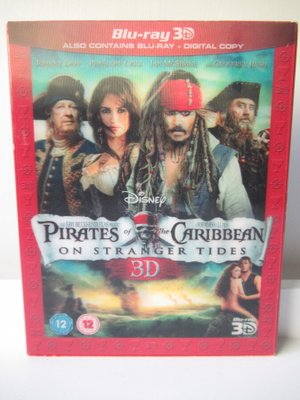 PIRATES OF CARIBBEAN - ON STRANGER TIDES 3D BLU-RAY