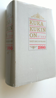 Kuka kukin on 1986 : henkilötietoja nykypolven suomalaisista