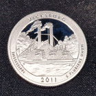 USA Hopea Vicksburg quarter 2011-S - pikkukuva 1