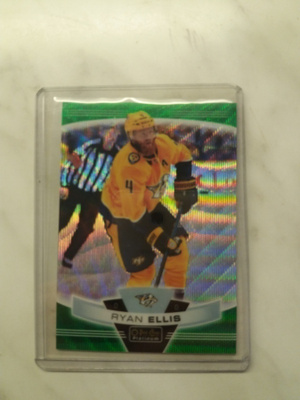 2019-20 O-Pee-Chee Platinum Emerald Surge Ryan Ellis 3/10