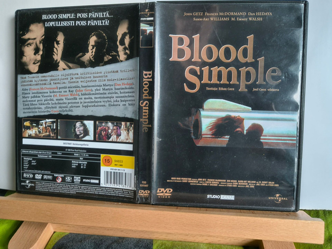 Blood Simple, suomijulkaisu, R2