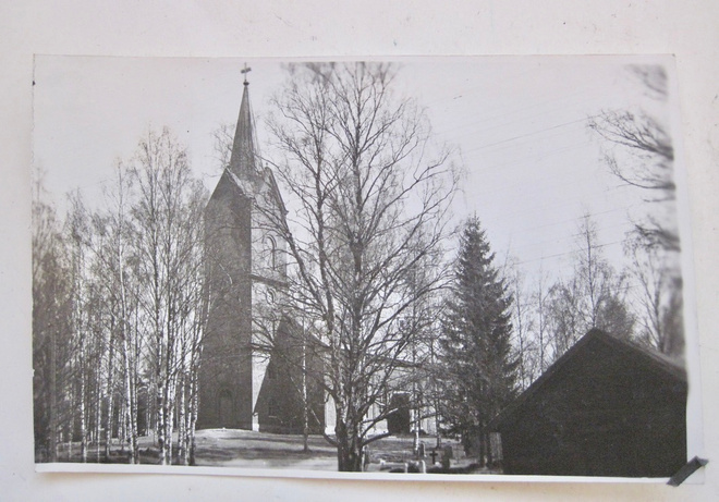 VANHA Valokuva Mäntsälä 1930-l Postikorttikoko