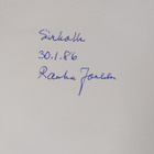 Rauha Jarkka : Lähellä rajaa (signeerattu, tekijän omiste) - pikkukuva 3