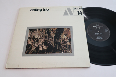 Acting Trio -LP *ORIG 1969 RANSKA JAZZ*