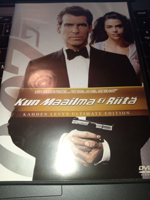 DVD Bond 007 Kun Maailma Ei Riitä