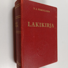 Y. J. Hakulinen : Lakikirja 21/10 1698 - 18/2 1966 - pikkukuva 1