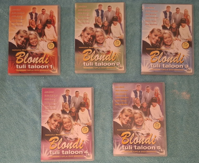 Blondi tuli taloon DVD - koko sarja, eli kaudet 1-5