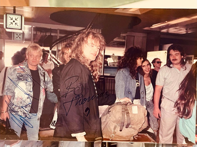 Udo Dirkschneider & Thomas Franke / U.D.O. nimikirjoitukset