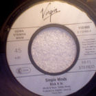 SIMPLE MINDS :: KICK IT IN :: VINYYLI 7" 1989 - pikkukuva 2