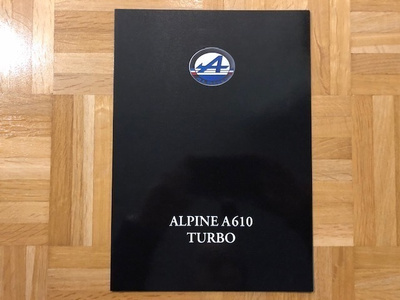 Esite Alpine A610 Turbo 1992